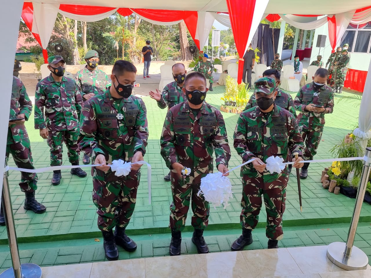 Pangdam I/BB Resmikan Masjid Al Firman Kodim 0316/ Batam