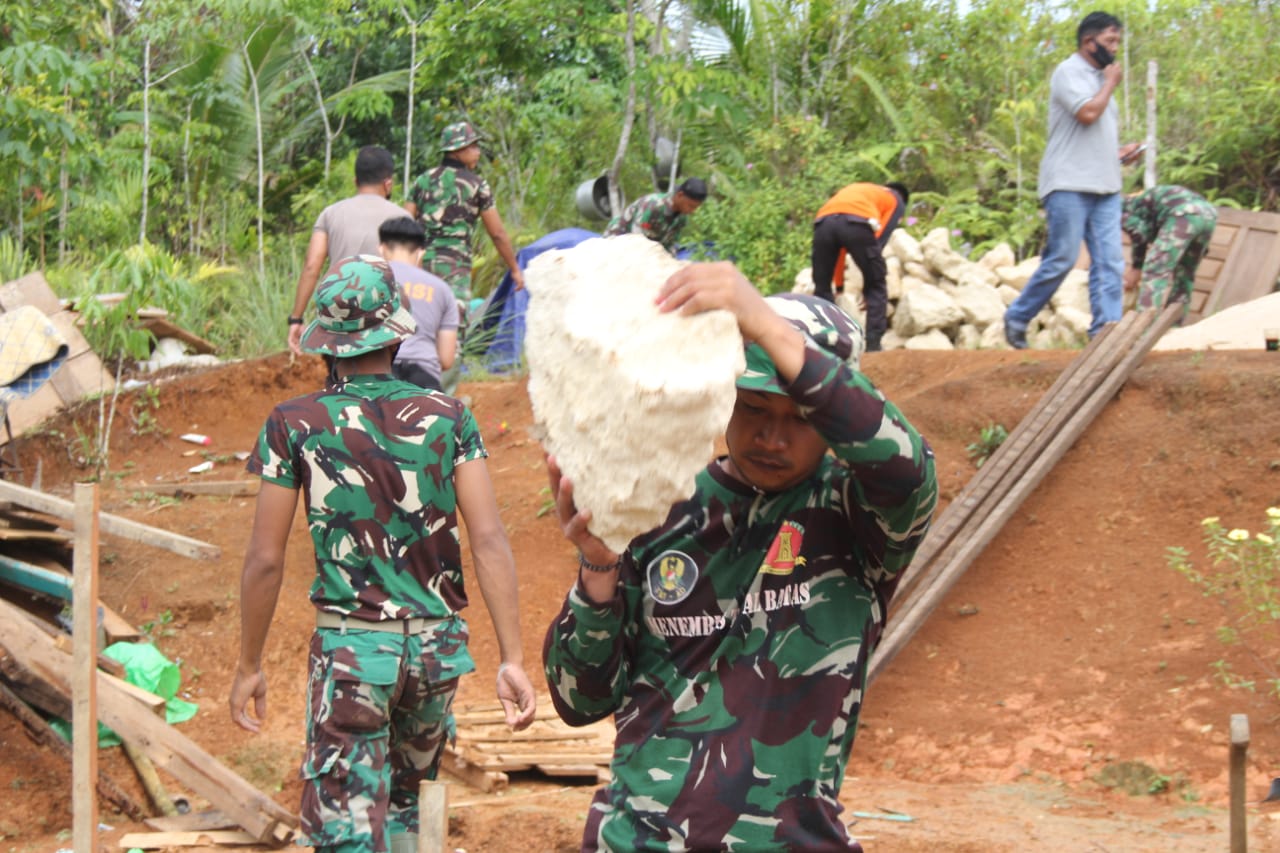 Pgs Kapendam I/BB: TMMD Kodim 0319/Mentawai Bukti TNI Hadir untuk Rakyat