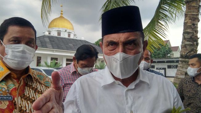 Gubernur Edy Rahmayadi Minta KLB Partai Demokrat di Sibolangit Dibubarkan