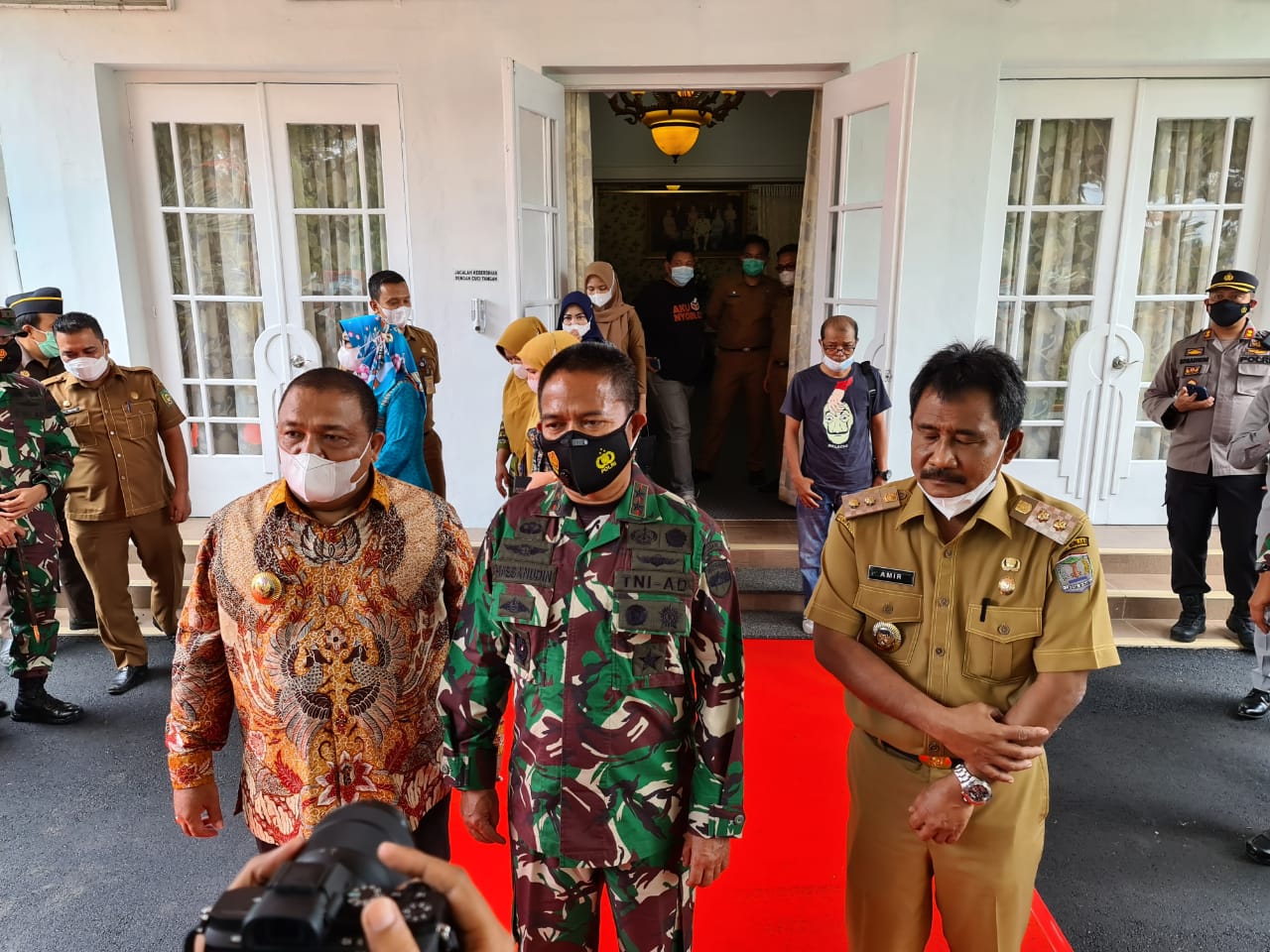 Kunker di Wilayah Kodim 0203/Langkat, Bupati Langkat Terbit Rencana : Terima Kasih Motivasi yang Diberikan