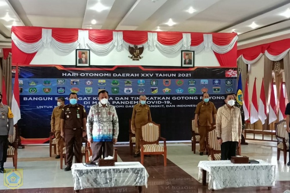 Pemkab Pakpak Bharat Peringati Hari Otonomi Daerah Ke XXV Tahun 2021Â 
