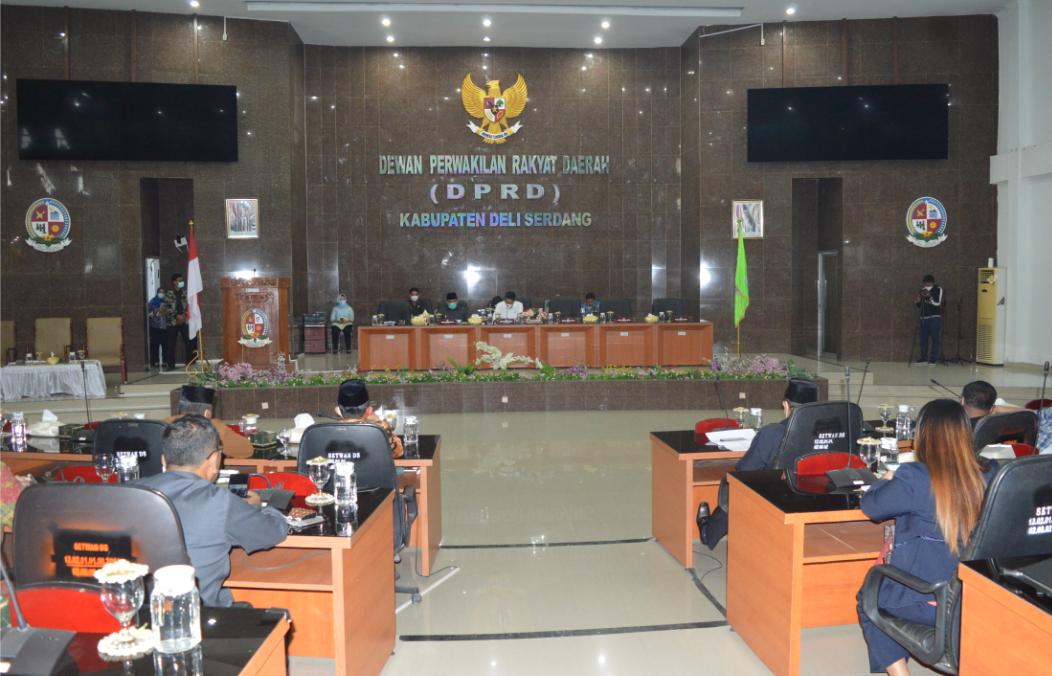 Paripurna DPRD Deli Serdang Mengesahkan 16 Ranperda Masuk Ke Dalam Propemperda