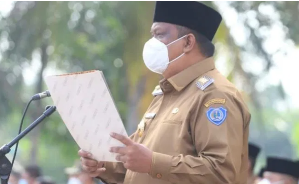 Pj. Bupati Labuhanbatu Pimpin Apel Gabungan, Muliyadi : ASN Diminta Netral Pada PSU