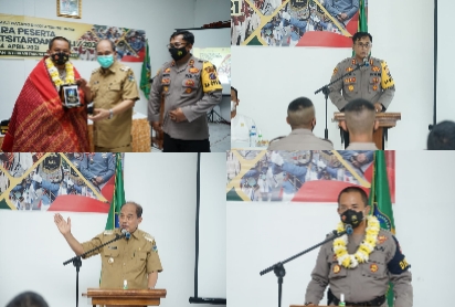 Walikota Tebing tingg Sambut Para Taruna Peserta Latsitardus Tahun 2021