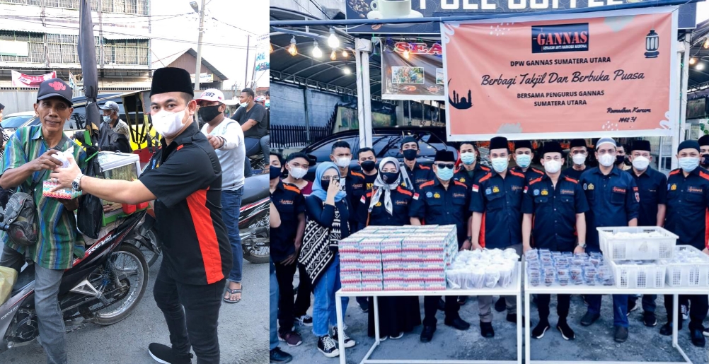 DPW GANNAS Sumut Berbagi Takzil dan Buka Puasa Bersama, Ini Kata dr Emirsyah