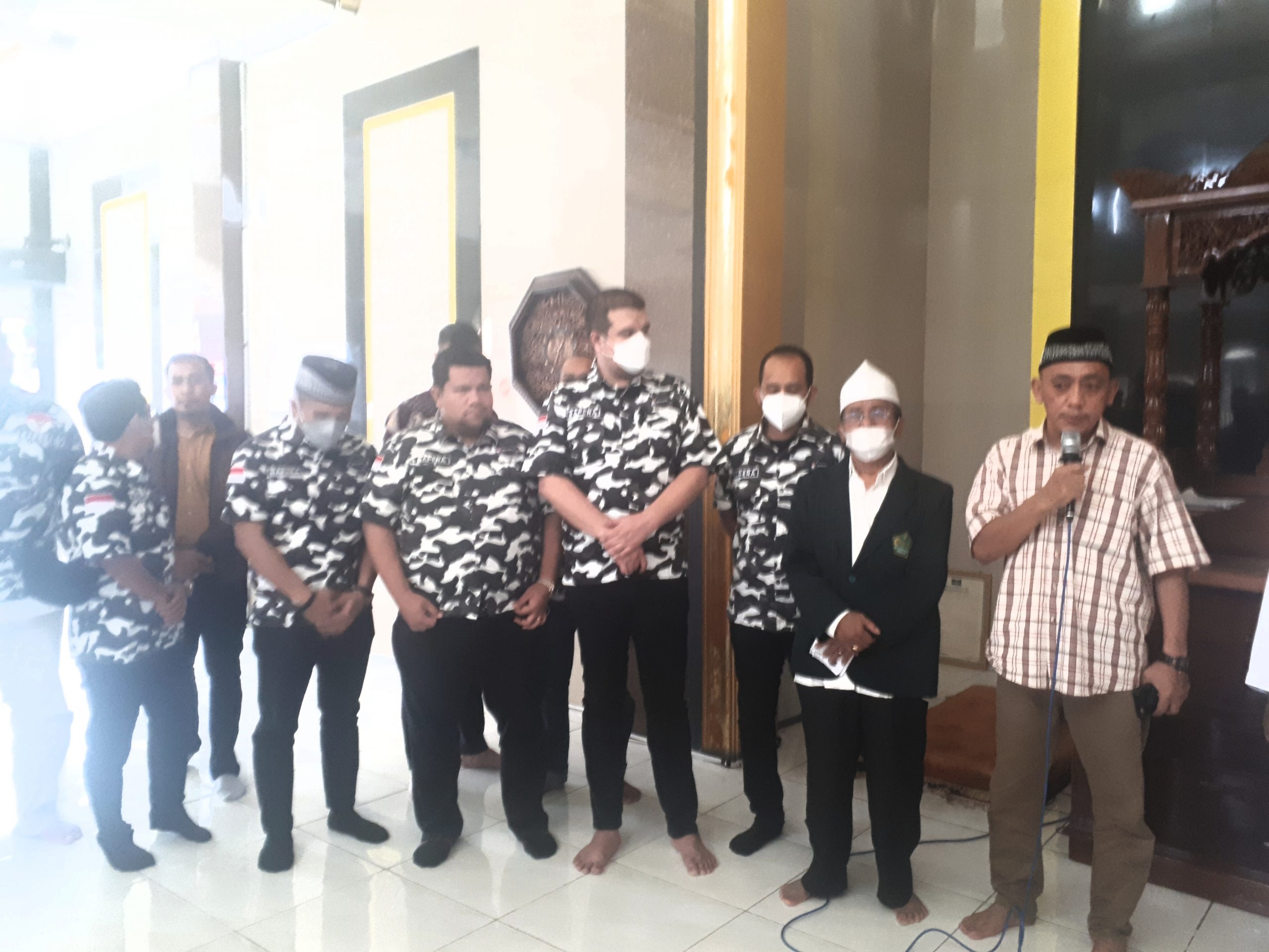 DPD BAPERA Sumut Salurkan Bantuan Fahd El Fouz ke Masjid Raya Mandala