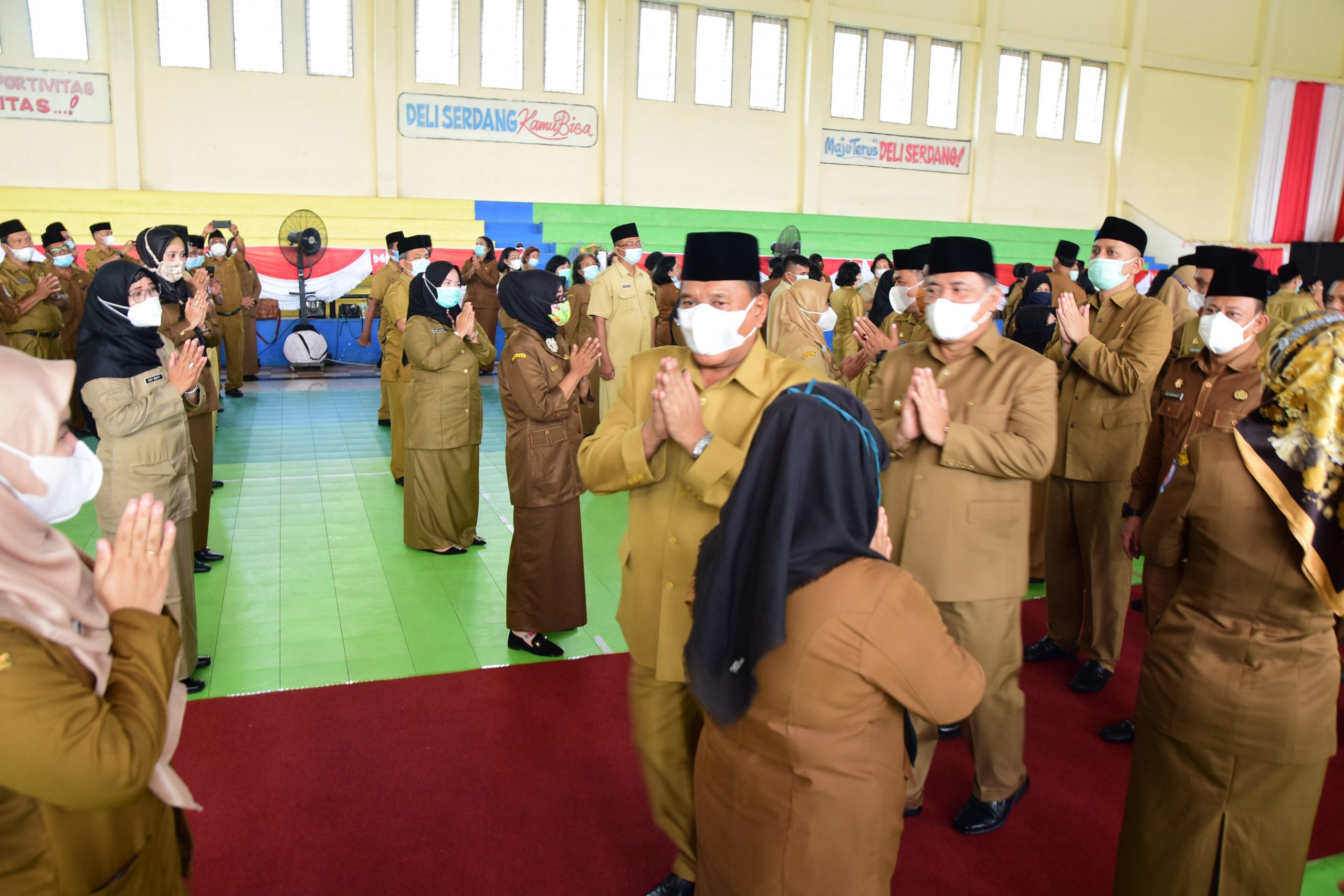 Bupati H Ashari Tambunan, Lantik 276 Pejabat Fungsional Kepala Sekolah, Pengawas dan Penilik