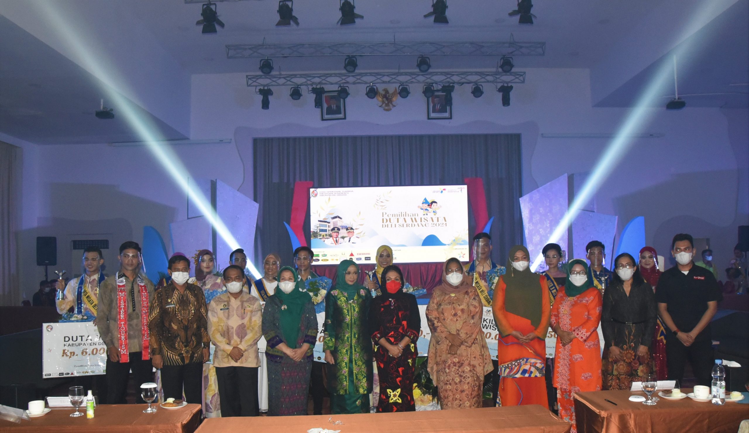 Yoga Putra Ryananda Dan Nur Latifah Terpilih Sebagai Duta Wisata Kabupaten Deli Serdang Tahun 2021