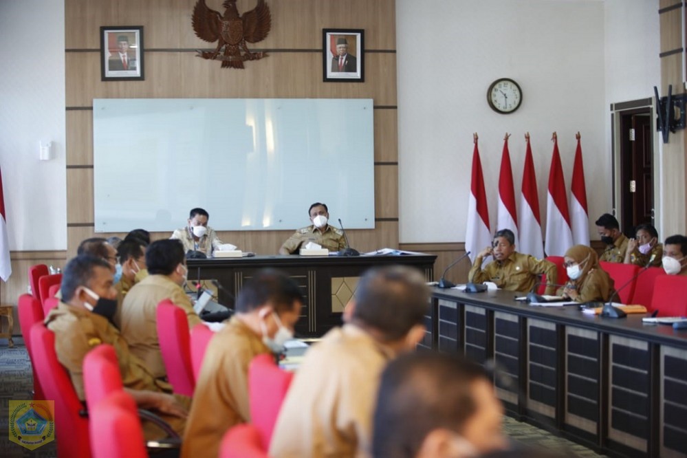 Pemkab Pakpak Bharat Evaluasi Penggunaan Anggaran 2021