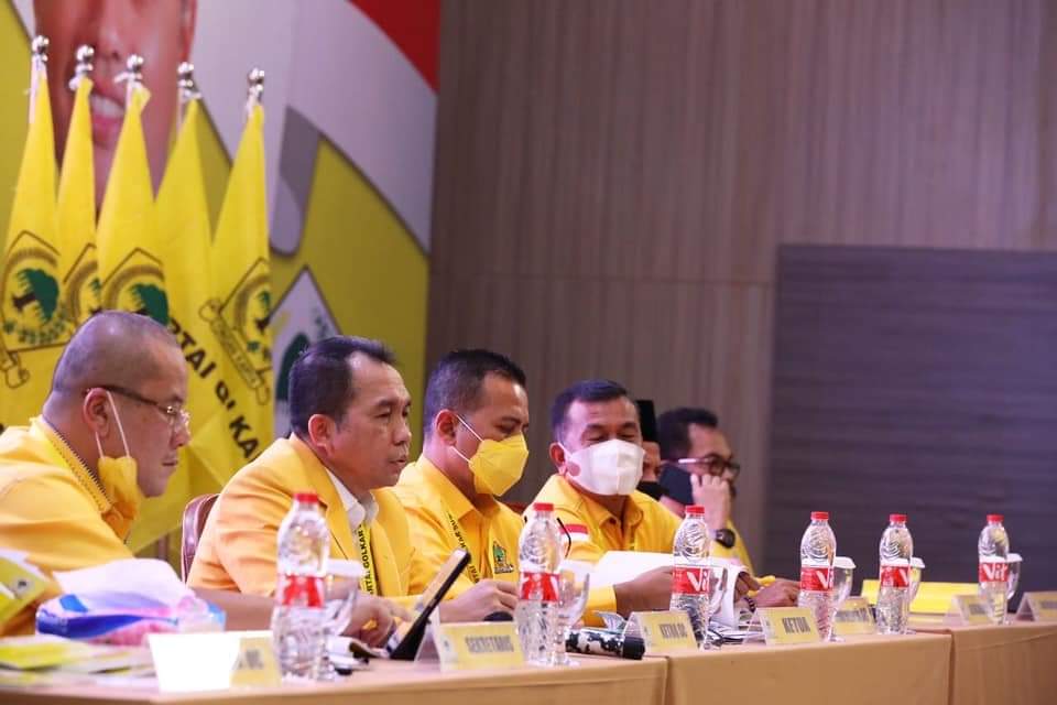 Rakerda Partai Golkar, Sejumlah Nama Masuk Kepengurusan Elit Diantaranya RE Nainggolan, Maruli Siahaan, Hardi Muliono dan Abdillah