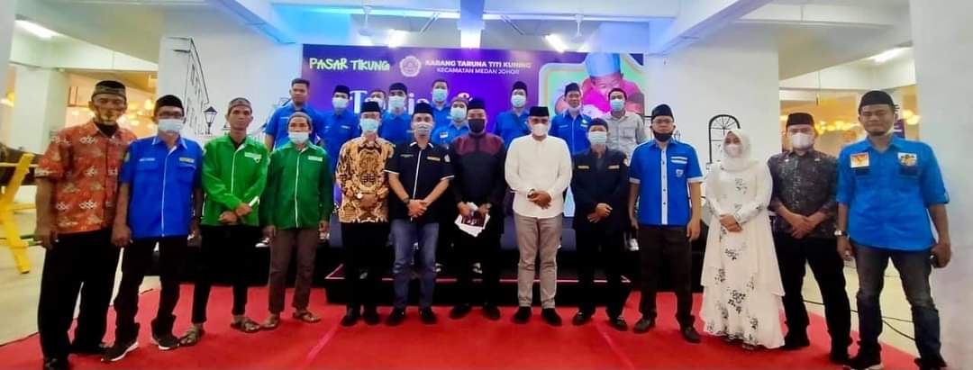 Hadiri Buka Puasa Bersama Anak Yatim Piatu, Ketua Karang Taruna Sumut Dedi Apresiasi KT Titi Kuning
