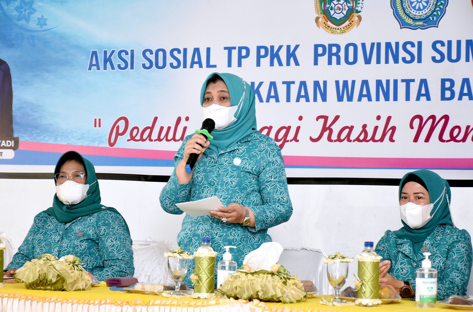 Sambut Ramadan, TP PKK Sumut dan  IWABA Medan Gelar Aksi Sosial