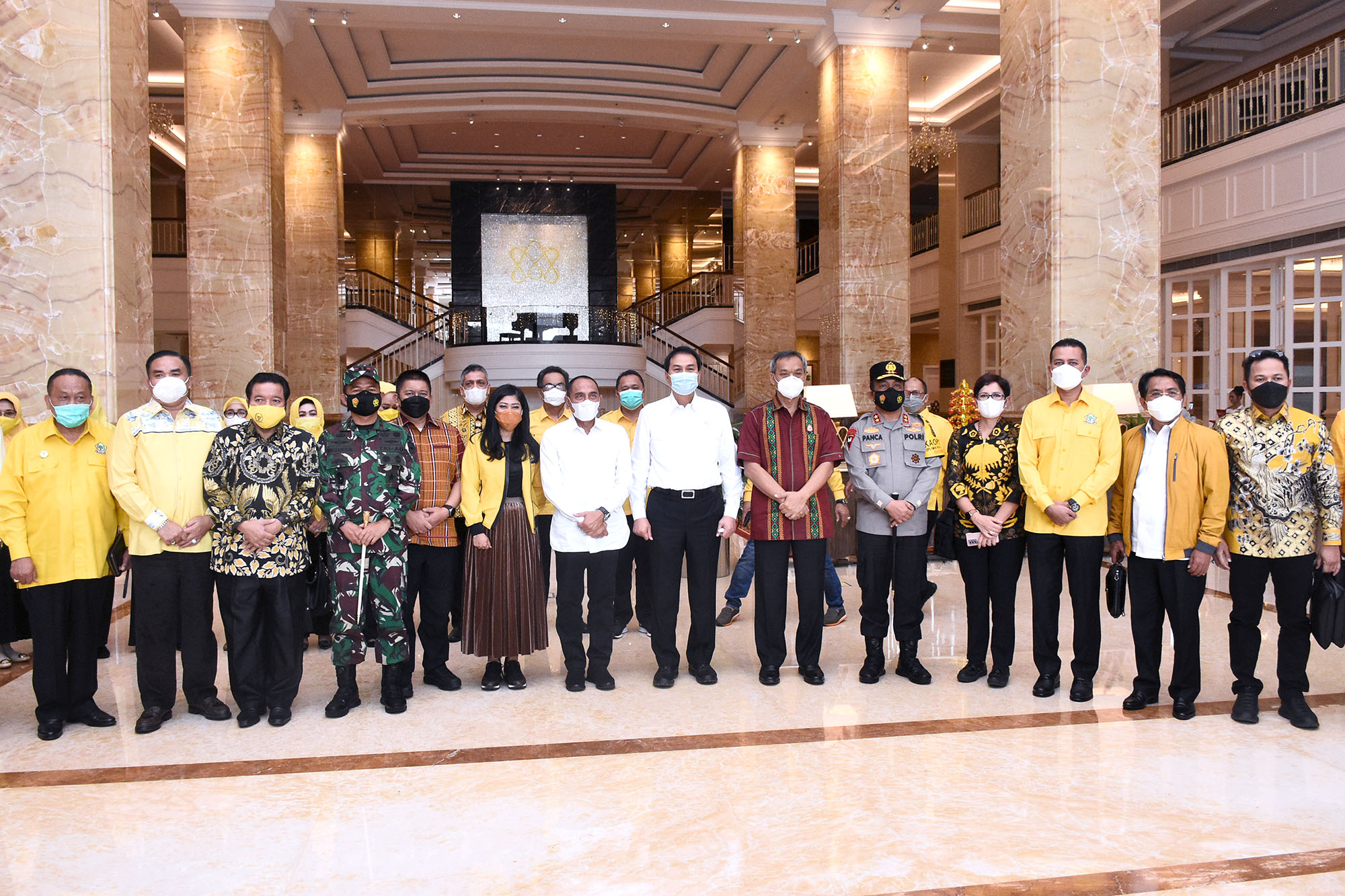 Hadiri Silaturahmi Anggota DPR RI dan Pengurus Golkar Sumut  Gubernur Sampaikan Aspirasi  Pembangunan yang Berkeadilan