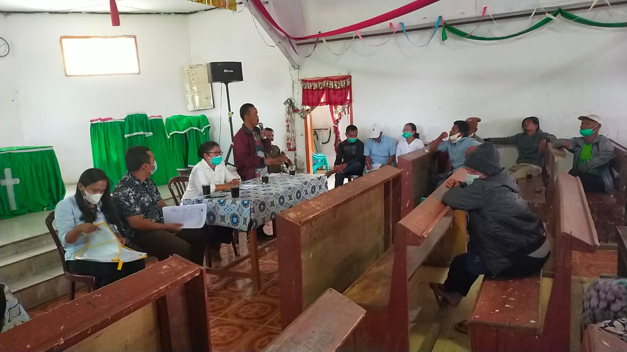 Pj Kades Buluh Telang Sosialisasikan Pembangunan Toilet Kepada Masyarakat