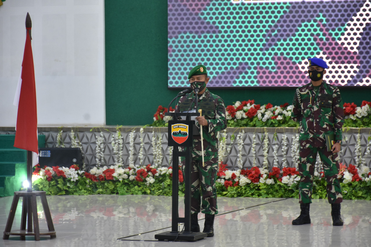 Pangdam I/ BB : Kenaikan Pangkat Merupakan Kehormatan Prajurit yang Menunjukkan Integritas dan Kredibilitas
