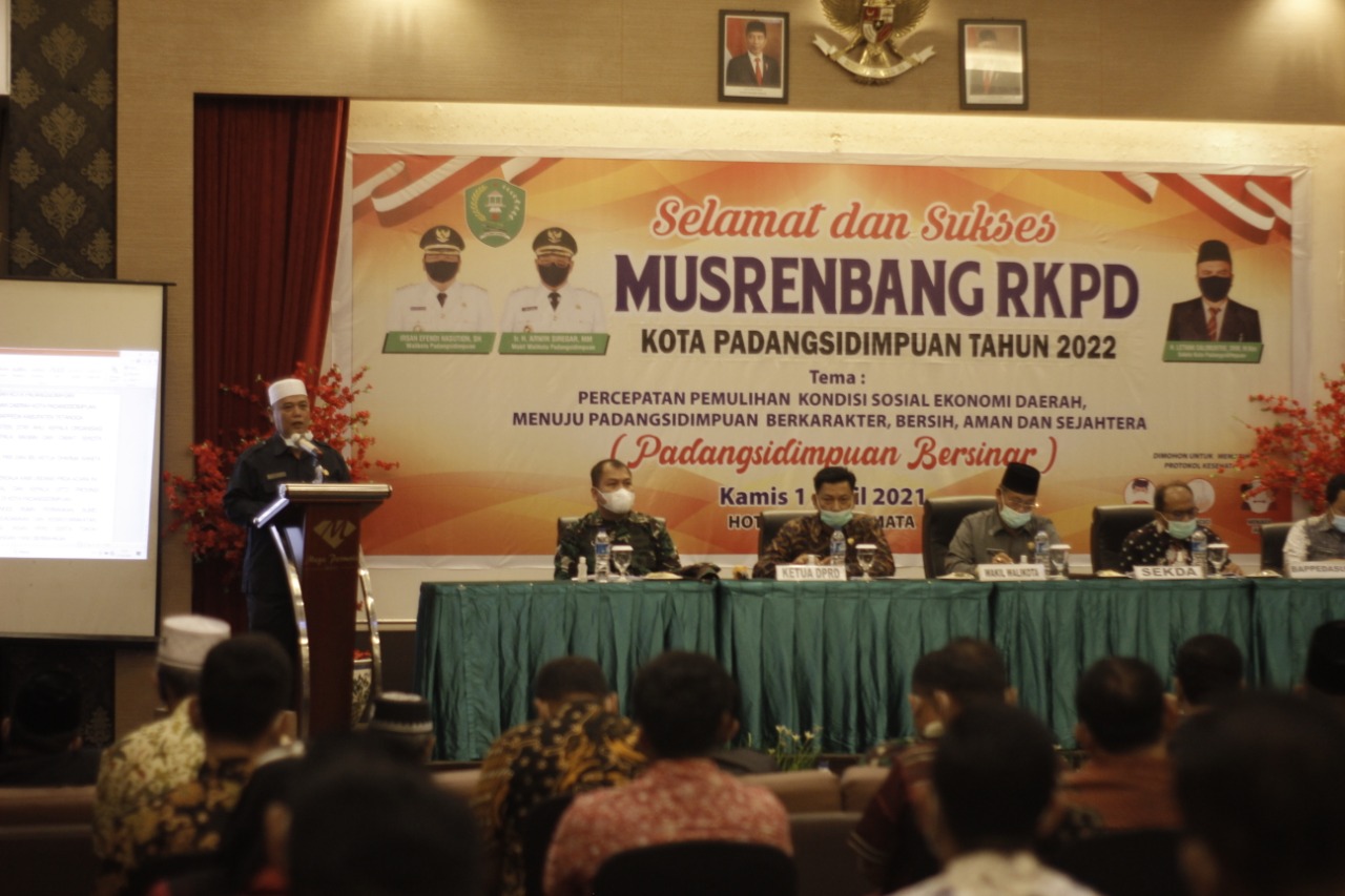 Wakil WalikotaÂ  Ir Arwin Siregar, MM Buka MusrenbangÂ 