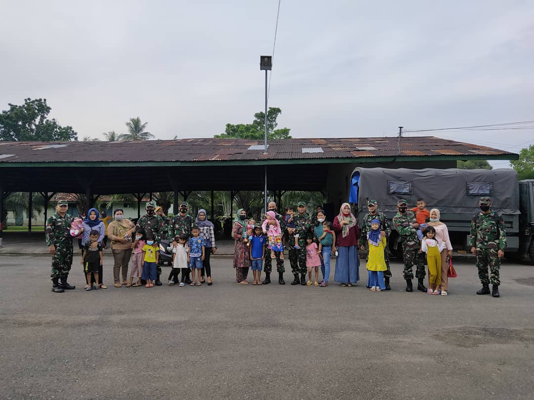 Yonarmed 2/105 KS Melepas Prajuritnya Untuk Melaksanakan Diktukba Reg 2021