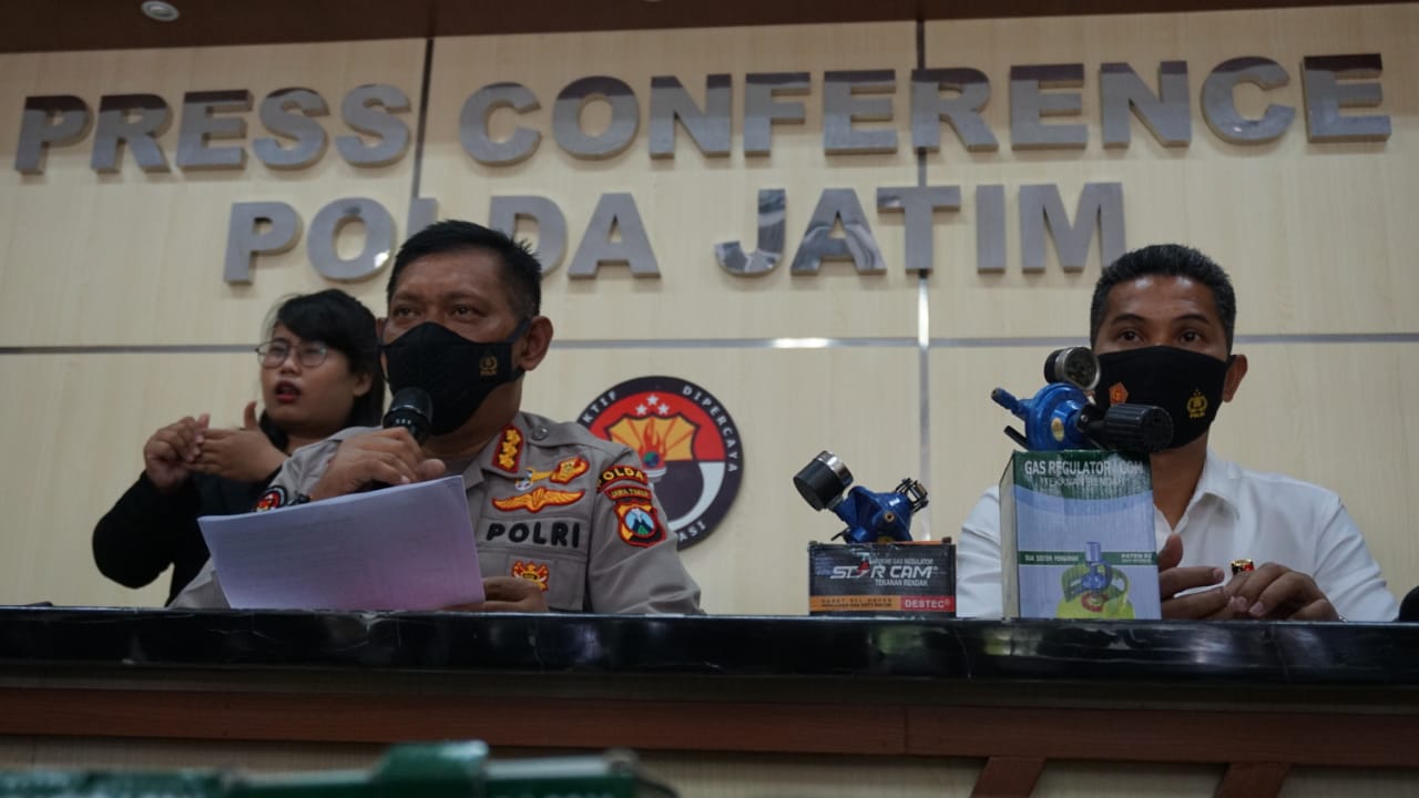 Polda Jatim Bongkar Peredaran Regulator Tak Ber SNI