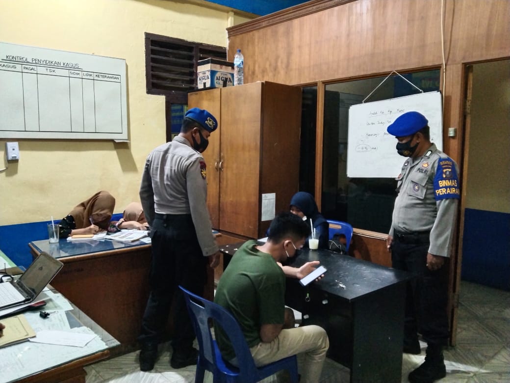 Sat Polair Polres Tanjung Balai Sediakan WiFi Gratis untuk Siswa/i Dimasa Pandemi Covid-19