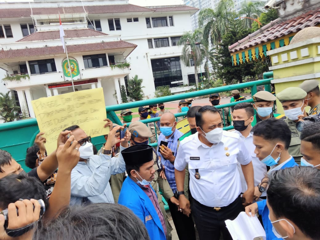 Demo Kantor Walikota, PC PMII Medan Minta Copot IswarÂ 