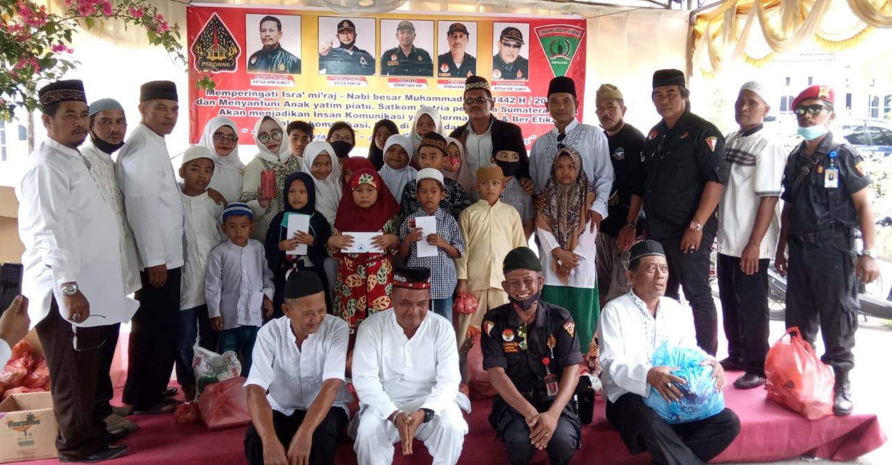 Sambut Ramadhan Satkom SSP Peringati Isra Miraj Dan Santuni Anak Yatim Piatu