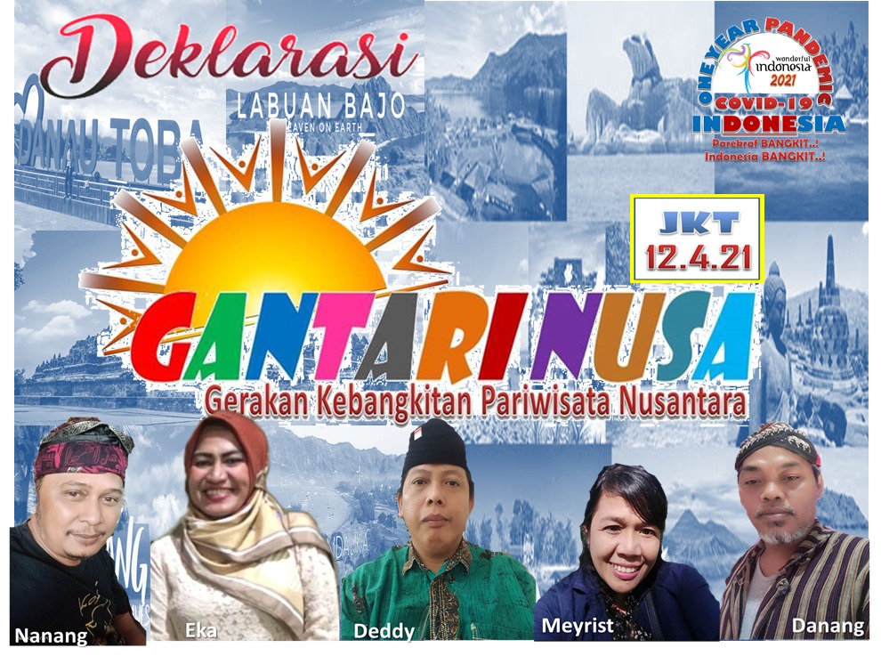 Gantari Nusa Dukung Jokowi dan Sandiaga Uno Dalam Kebangkitan Hidup dan Parekraf 2021