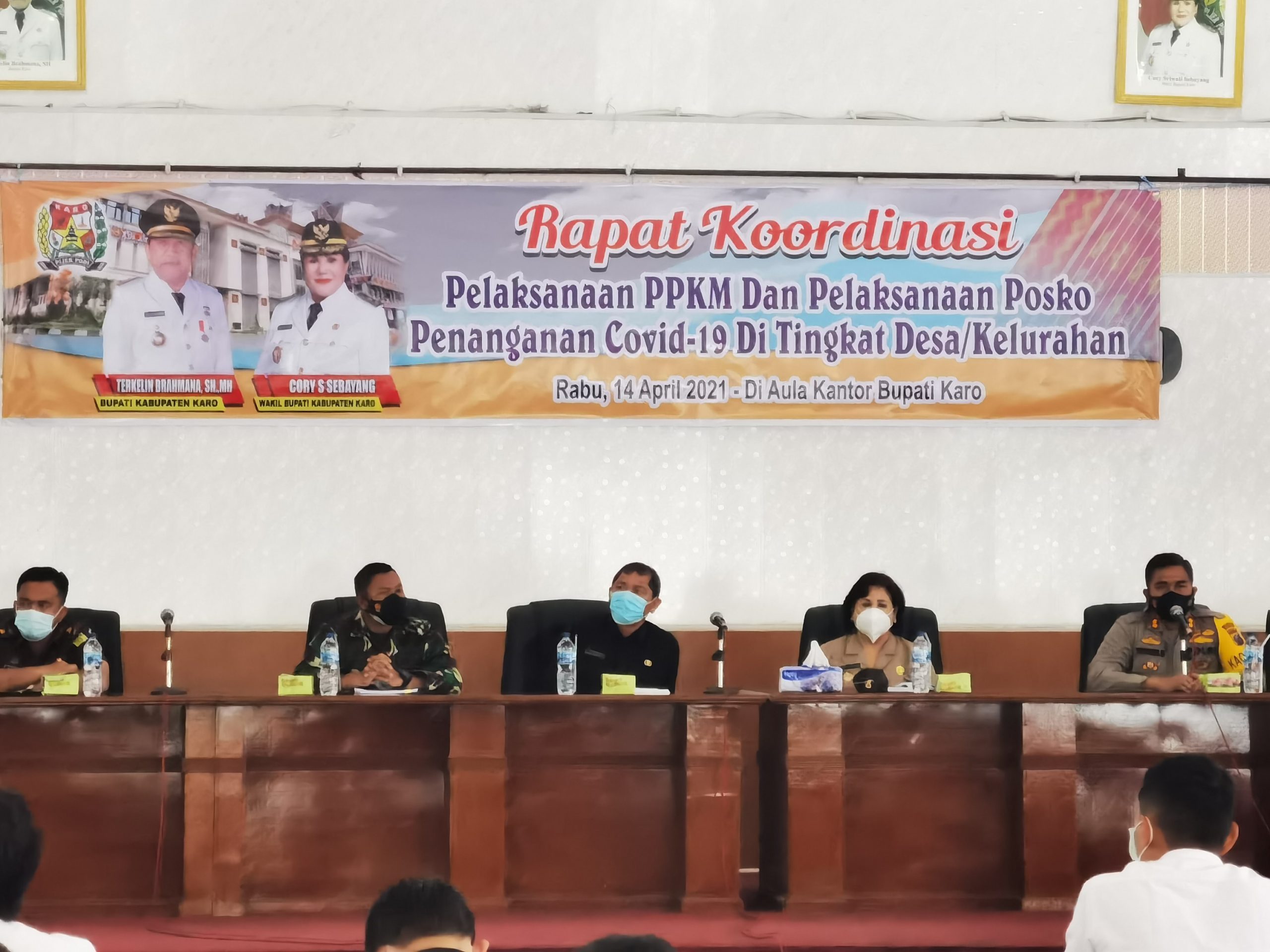 Bupati Karo Minta Masyarakat Patuhi Perbup Setiap Melaksanakan Kegiatan Pesta Adat.