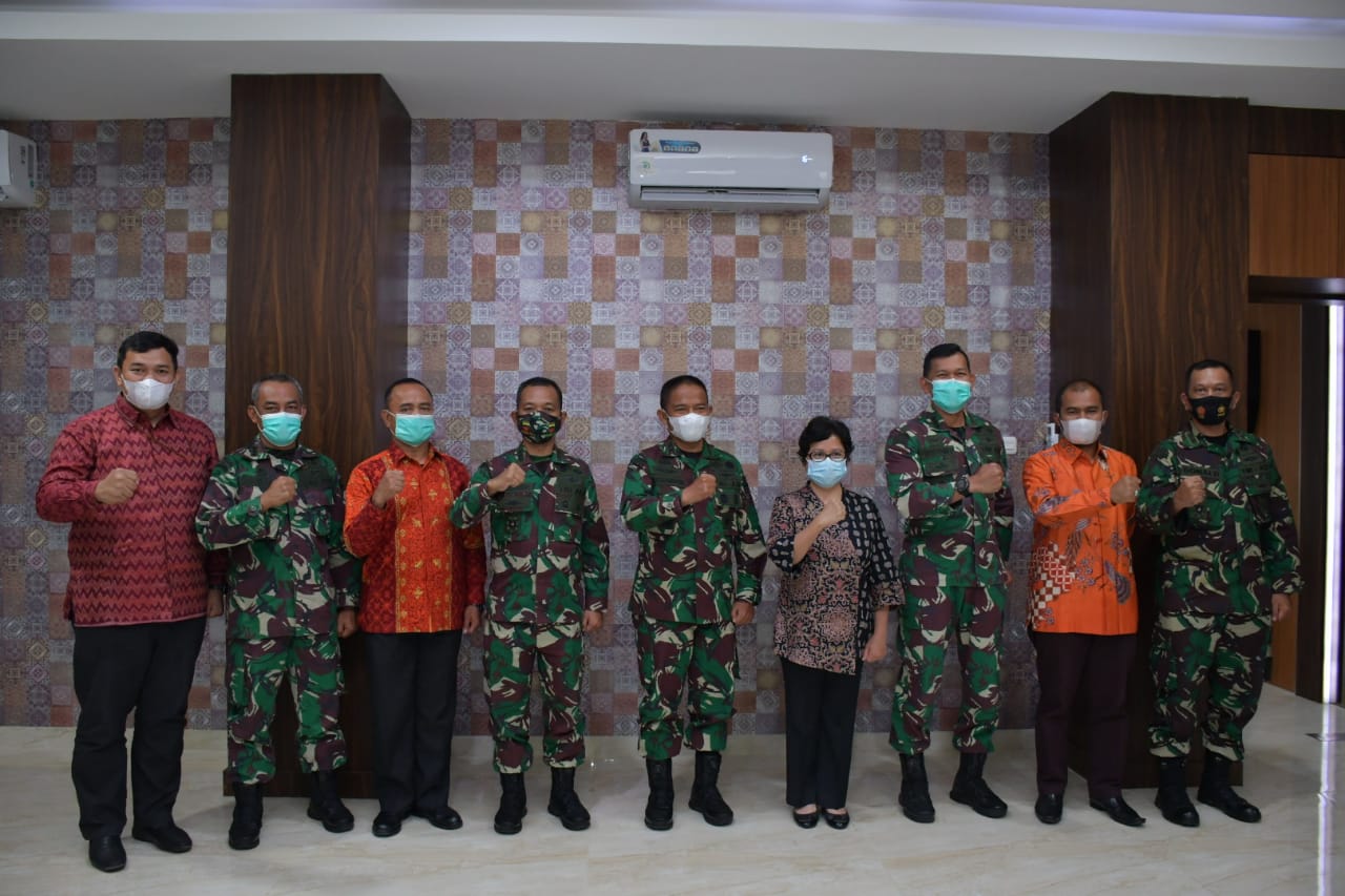 Pangdam I/BB Terima Audiensi PT. Indonesia Asahan Aluminium (Persero)