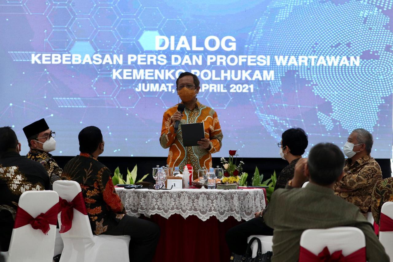 Menko Polhukam : Jangan Ada Yang Langgar Kebebasan Pers