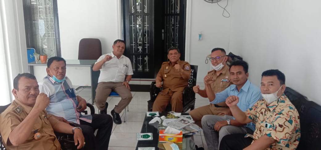 Wabup DS Yusuf Siregar Terima Pengurus Pemuda Tabagsel, Bersinergi Dukung Program Pemkab