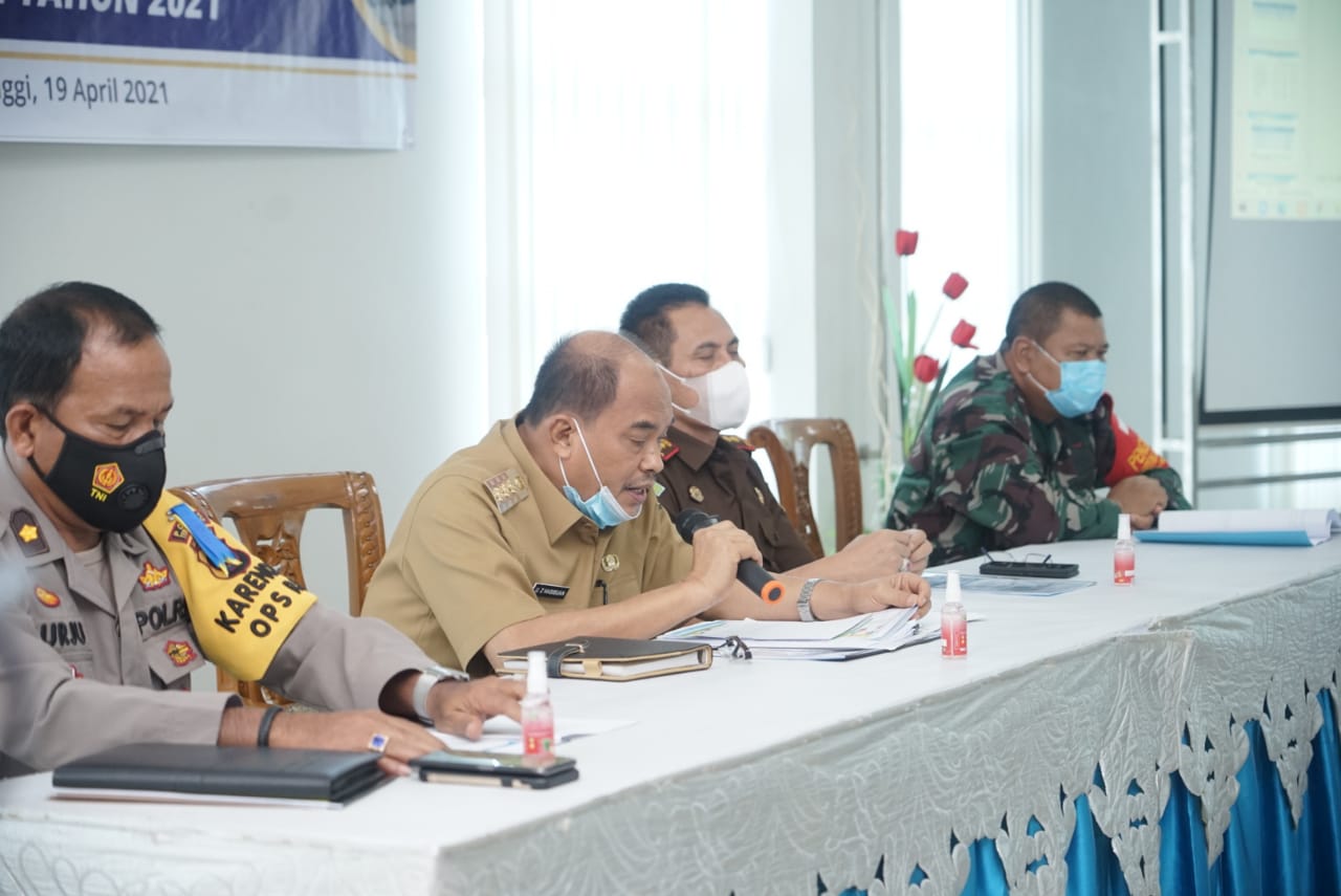 PEMKO TEBING TINGGI ANTISIPASI PENYEBARAN COVID-19 PADA MUDIK LEBARAN 2021