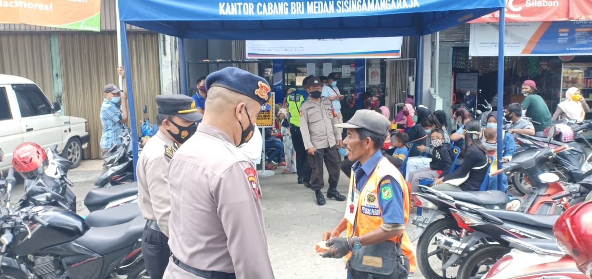 Polsek Patumbak PPKM, 30 Warga Terjaring Tak Pakai Masker