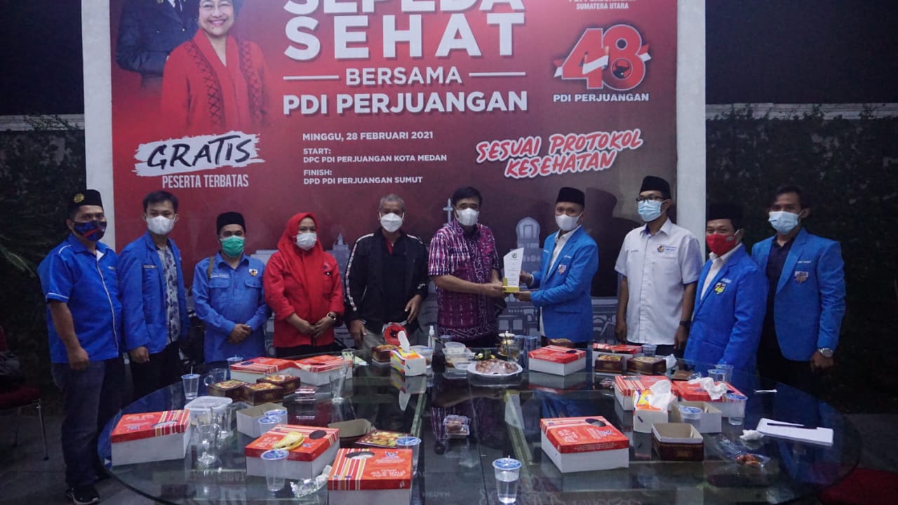 KNPI Sumut Silaturahmi ke PDI Perjuangan, Jalin Sinergitas Pemuda dan Parpol