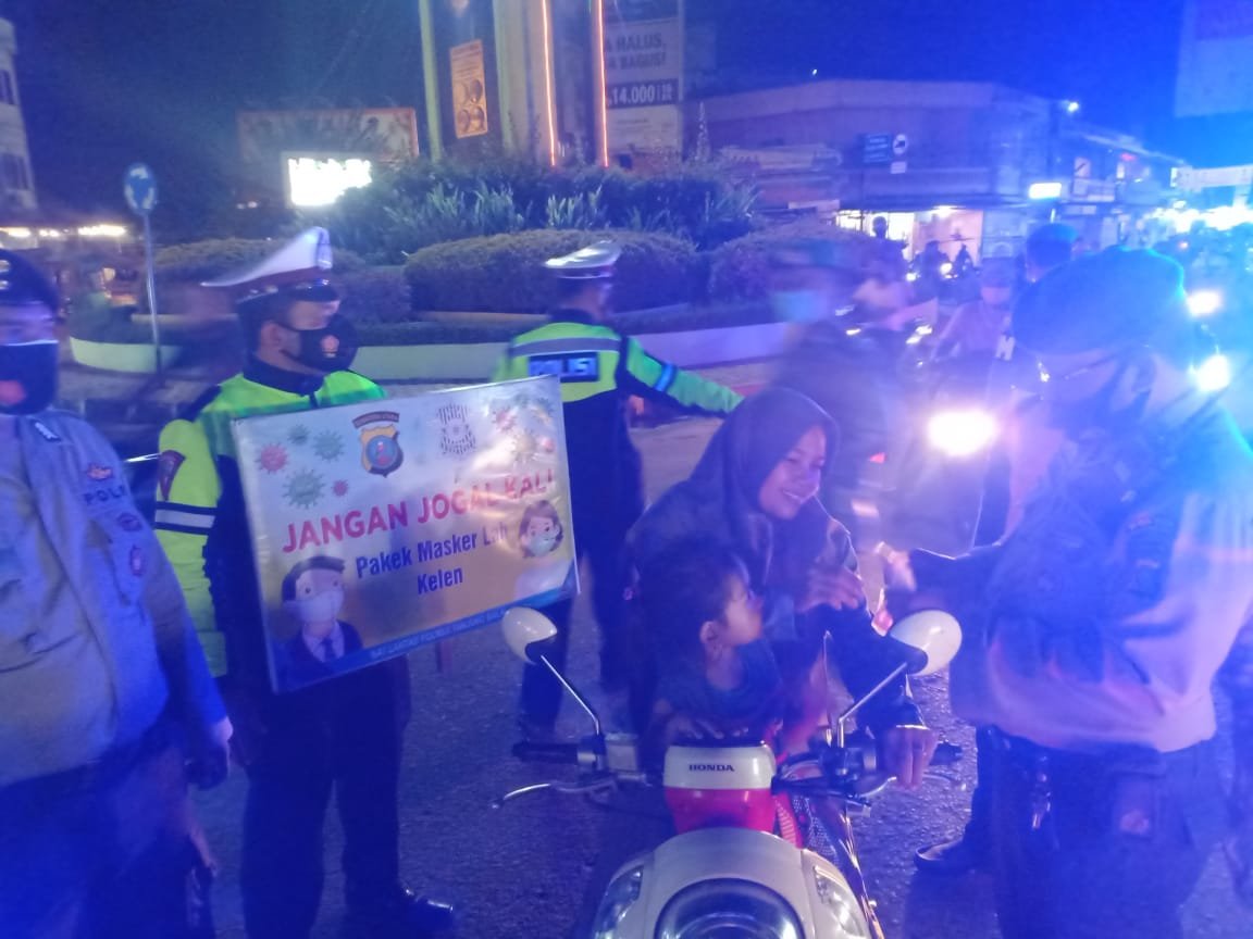 Patroli Gabungan Pemko Tanjungbalai dan TNI-Polri Ops Yustisi dan Rajia Jam Oprasi THM