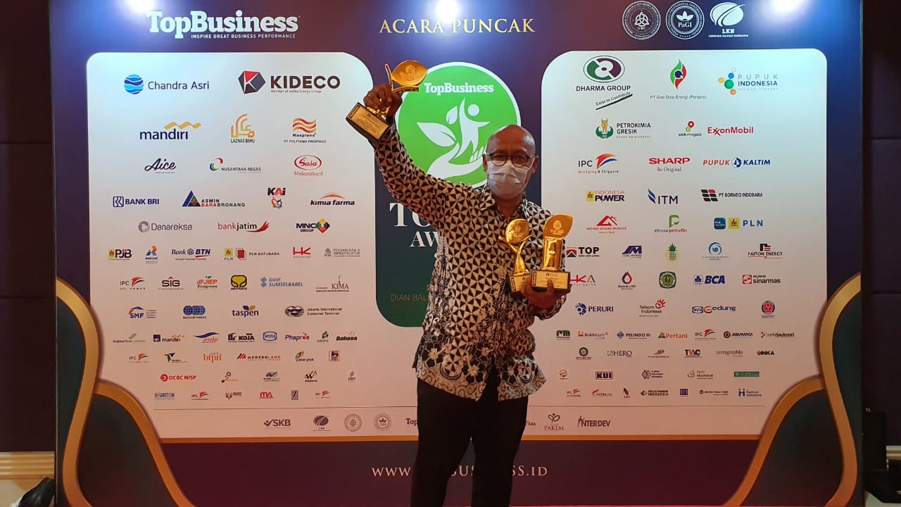 Konsisten Jalankan Program Tanggung Jawab Sosial dan Lingkungan, KBI Raih 3 Penghargaan di Ajang TOP CSR Award 2021