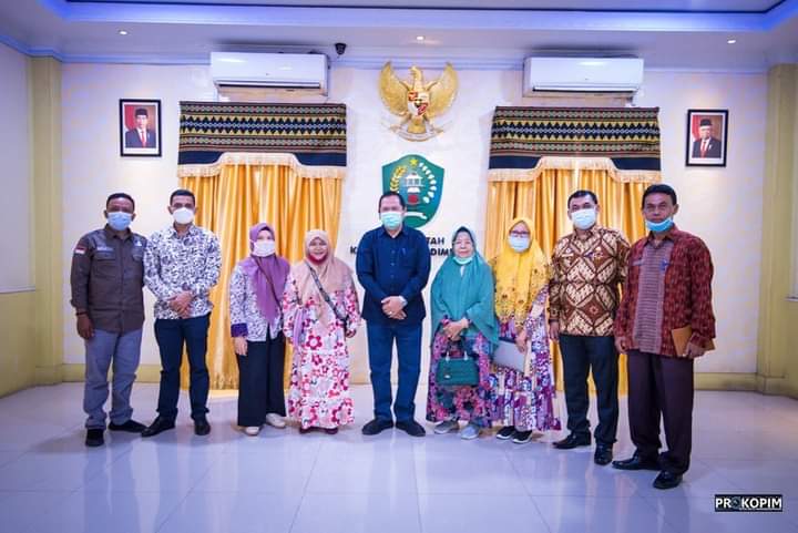 Walikota PSP Irsan Efendi Nasution Terima Audiensi HWDI Kota Sidimpuan