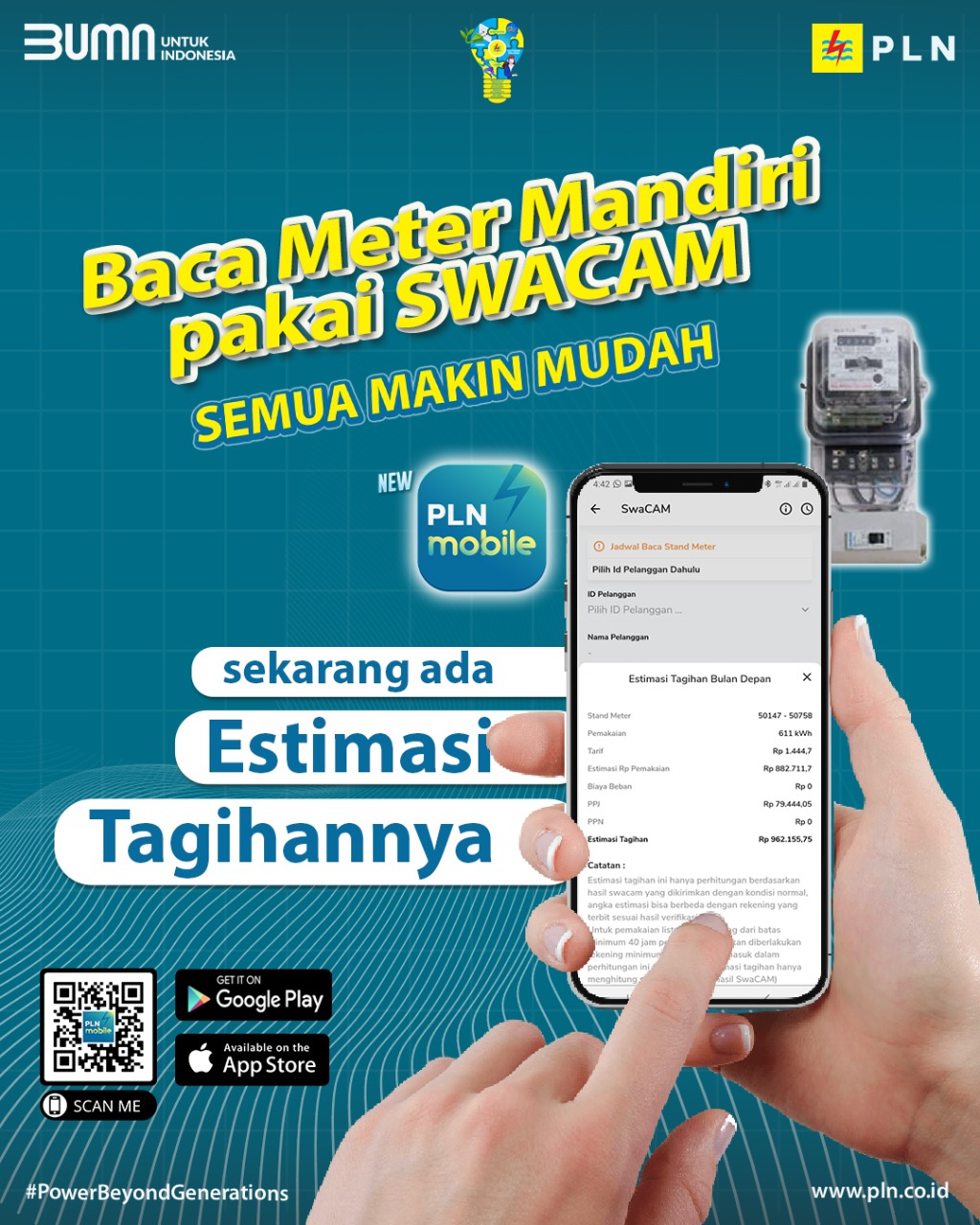 Terbaru, Pelanggan Bisa Cek Estimasi Tagihan Listrik di PLN Mobile