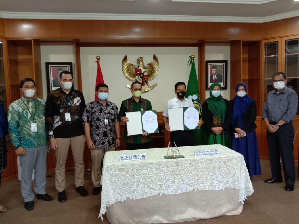 BSI Teken MoU Dengan USU