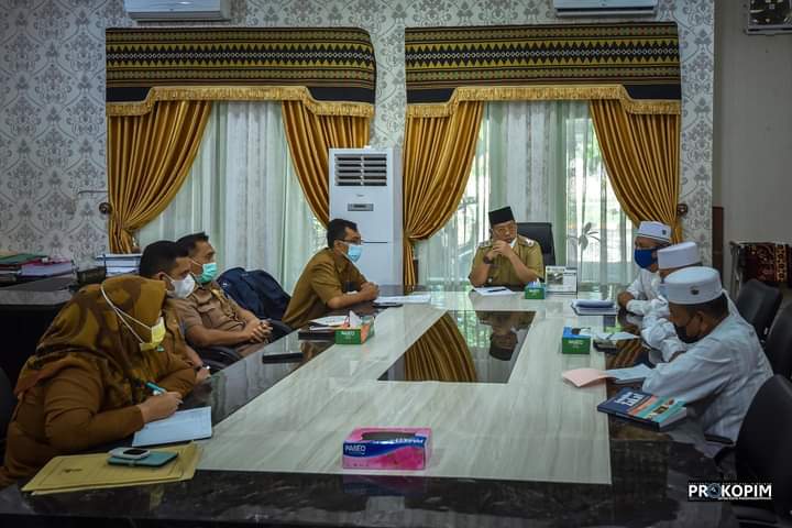 Wawako Padang Sidempuan Terima  Audensi BAZNAS