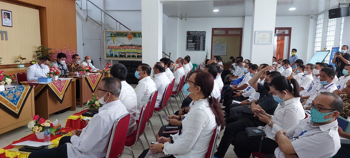 KPK Sarankan Bupati Ganti Pegawai Tak Berkinerja, Sambangi Pemda Nias Utara dan Nias Barat