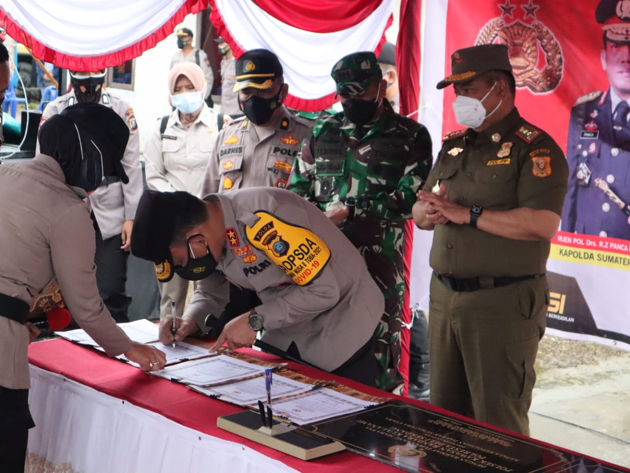 Kapolda Sumut Resmikan Pembentukan 5 Polsek Baru Diantaranya Polsek Tuntungan