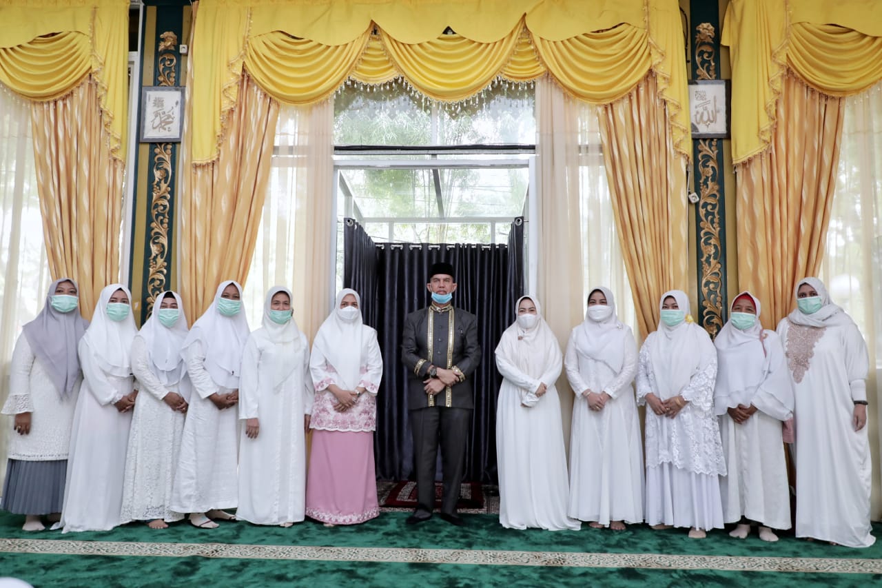 Kader TP PKK Antusias Ikuti Pengajian Ramadhan