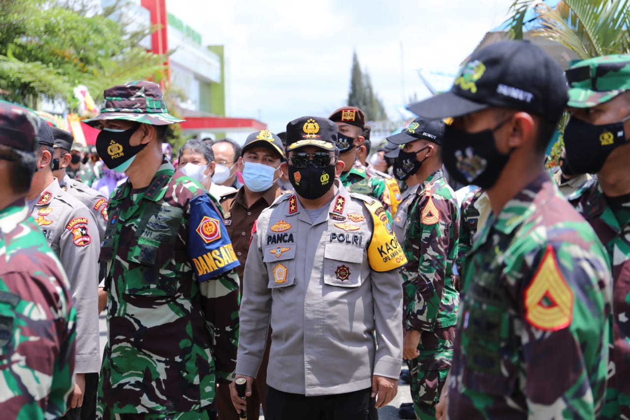 Kapoldasu Dampingi Kalemdiklat Polri dan Danjen Akademi TNI ke Simalungun
