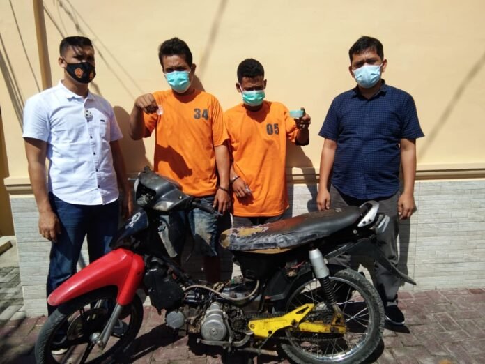 Kasatres Narkoba Polres Labuhan Batu Pimpin GKN di Padang Bulan, 2 Pria dan BB Shabu Diamankan