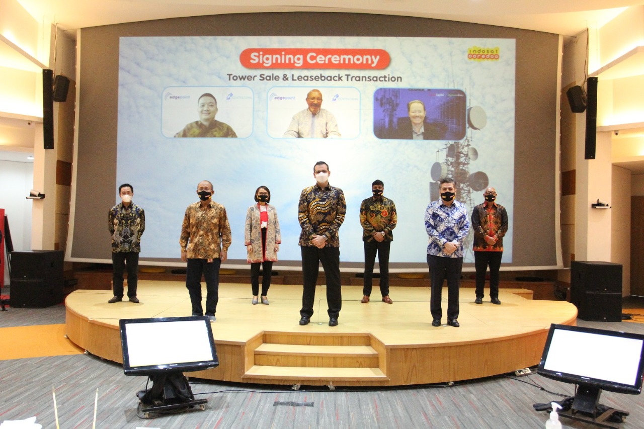 Indosat Ooredoo Sepakat Penjualan Lebih dari 4.200 Menara Senilai USD 750 Juta