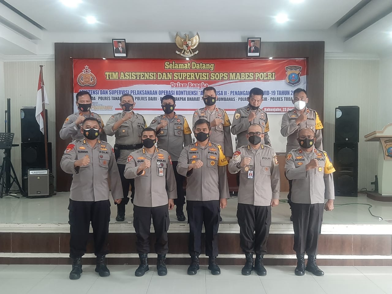 5 Polres Jajaran Polda Sumut Ikut Asistensi dan Supervisi SOPS Mabes Polri 