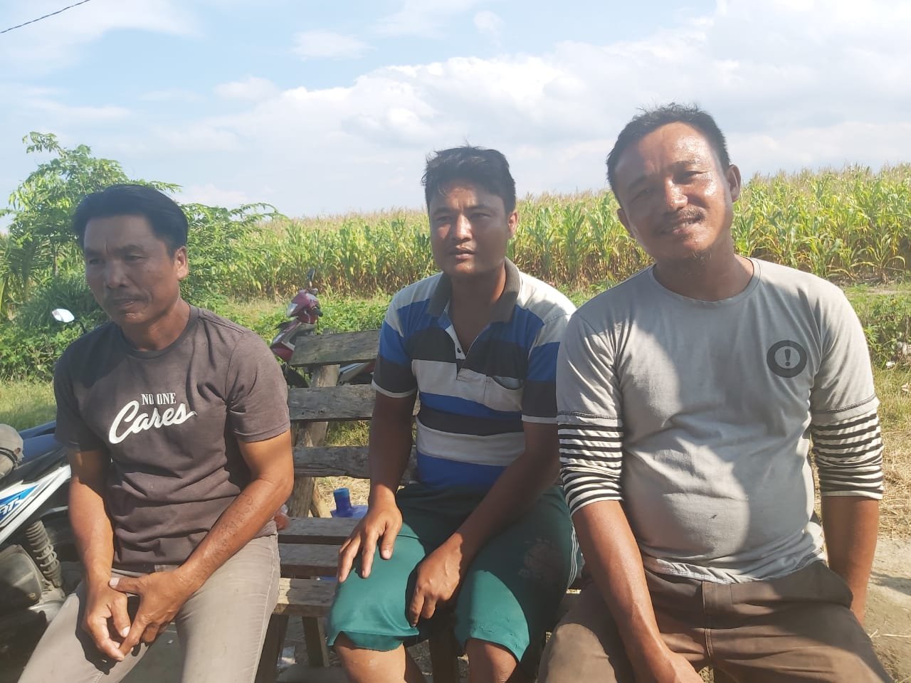 Polisi Diminta Tangkap Agam Mafia Tanah di Lahan Garapan Jalan Metrologi Desa Sampali