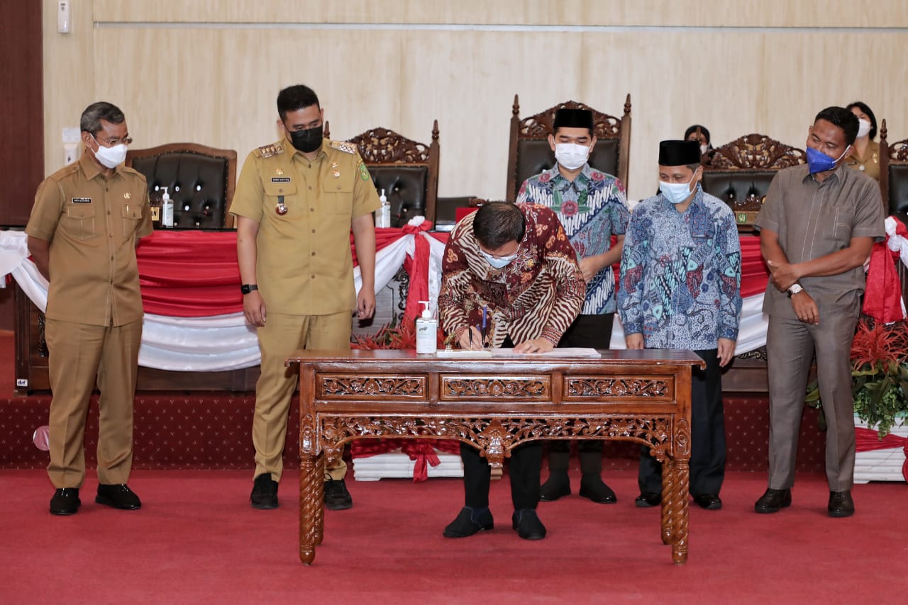 Ranwal Ditandatangani, RPJMD 2021- 2026 Fokus Wujudkan Visi Misi Kota Medan yang Berkah Maju dan Kondusif