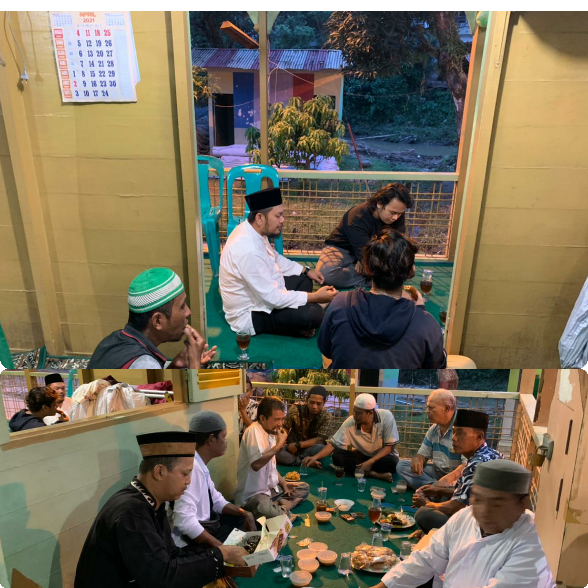 PAC Gerindra Medan Baru Buka Puasa Bersamdi Mesjid Al-Azhar