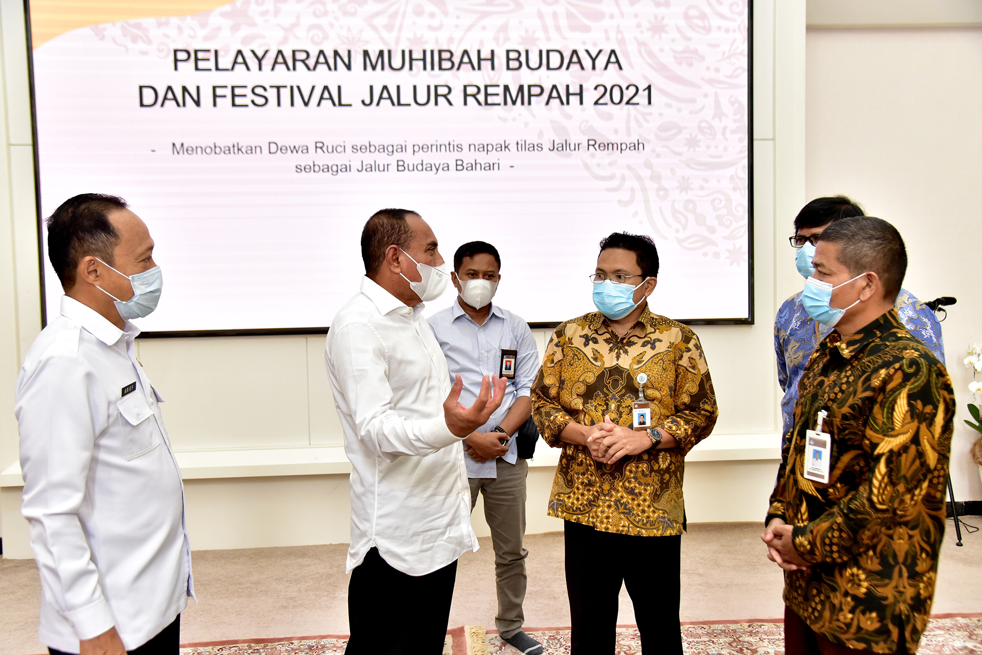 Edy Rahmayadi Dukung Pelayaran Muhibah  Budaya dan Festival Jalur Rempah 2021